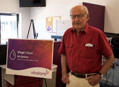 90-year-old donates 90th gallon of blood