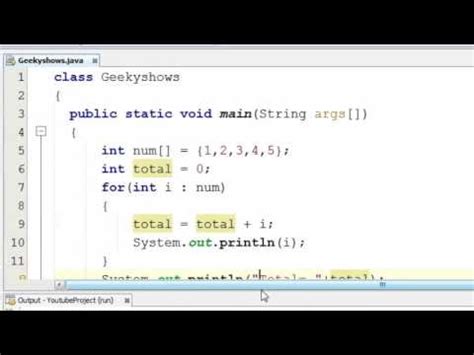 90. Enhanced for loop with Two Dimensional Array in Java Programming (Hindi) YouTube