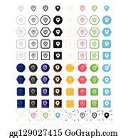 900+ Pinpoint Clip Art Royalty Free - GoGraph