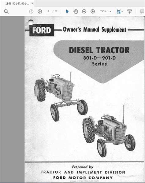 901 ford diesel tractor shop manual. - Vault career guide to biotech by carole moussalli.