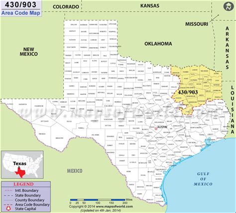 903 area code texas