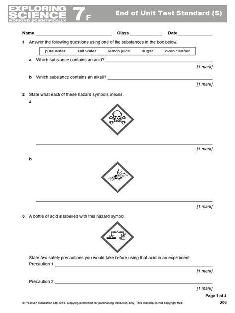 909 Unit Test Acids And Bases