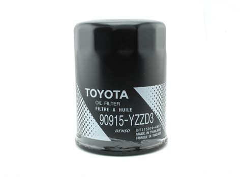 Toyota's canister style filters help achieve pe