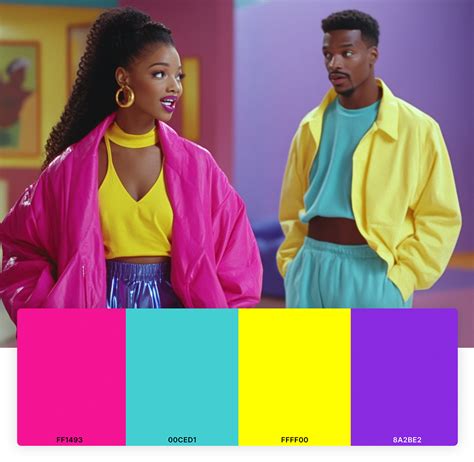 90s colors