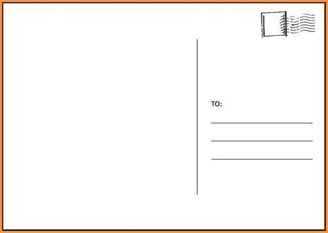 91 Printable Postcard Template 8387 Psd File For Postcard Template 8387 Cards Design Templates