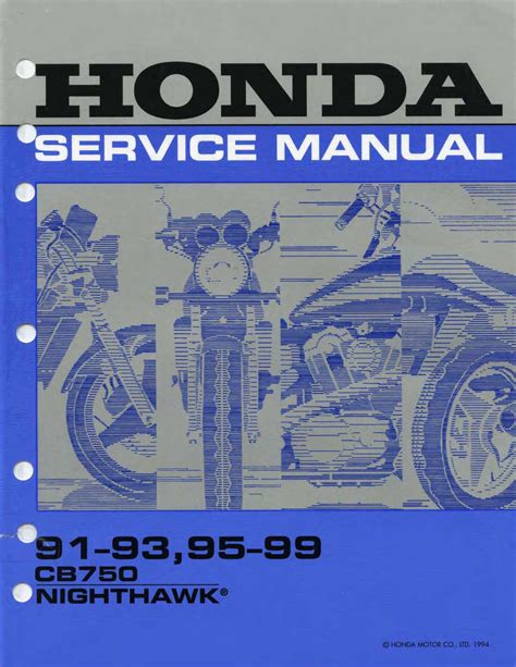 91 honda nighthawk 750 owners manual. - 6wg 260 manuale di riparazione trasmissione.