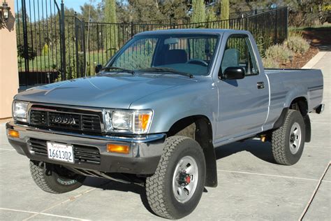 91 toyota pickup. 1991 Toyota Pickup. 1991 Mountain Goat!, 05/22/2007. 1991 Toyota Pickup SR5 2dr Extended Cab 4WD SB (3.0L 6cyl naturally aspired 5M) According to the original owner, it never broke down, NOT ONCE ... 