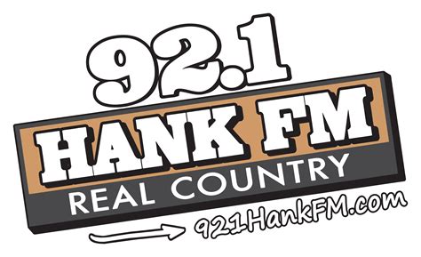 92.1 Hank FM.