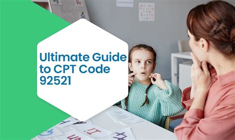 92521 cpt code.  3.  Ensure the Correct use of 92521 Before you bill CPT c...