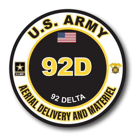 92D MOS Army Aerial Delivery and Materiel; 92