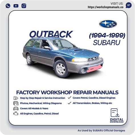 93 Subaru Outback Workshop Manual