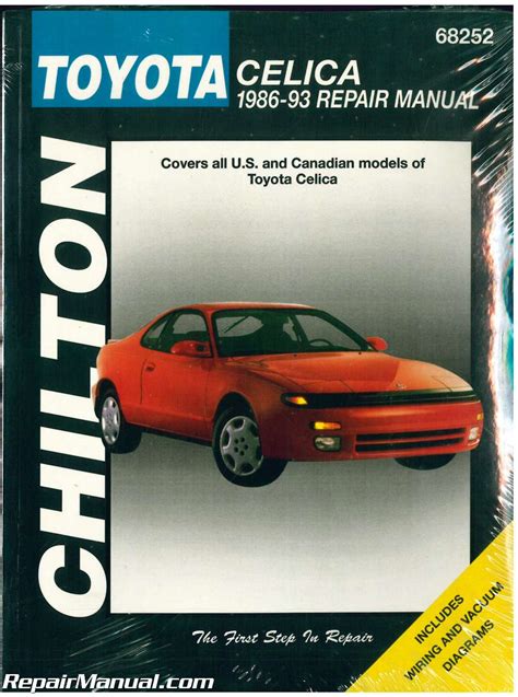 93 toyota celica st repair manual 2577. - Metropolitan technical service manual a b 1500.