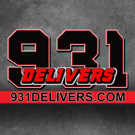 931 delivers. Things To Know About 931 delivers. 