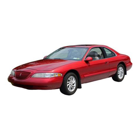 94 lincoln mark viii owners manual. - Manual for interior specificaiton of toyota ipsum.
