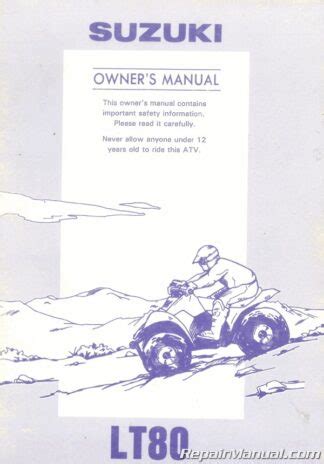 94 suzuki quadsport 80 repair manual. - Mercedes sprinter 315 cdi service manual.