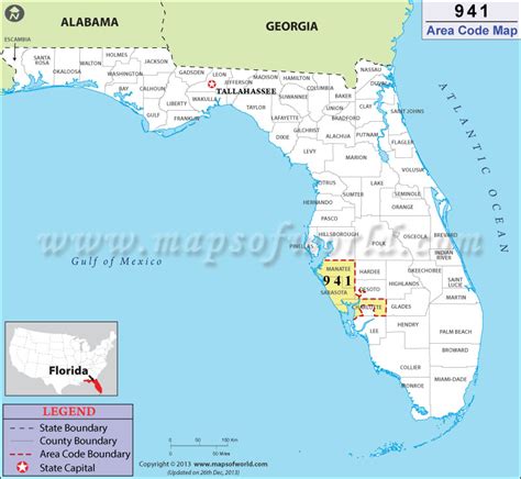 941 area code florida