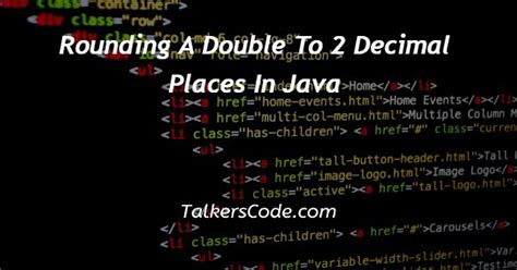 95 INFO 2 DECIMAL PLACES JAVA WITH VIDEO TUTORIAL * Decimals