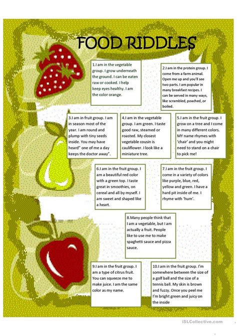 95 Best Fruit Riddles To Keep Your Brain Fruit Riddles And Answers - Fruit Riddles And Answers