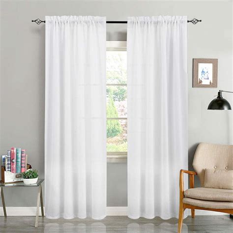 This item: Natural Rich Linen Curtains Sheer 95 Inches Length for Bedroom / Living Room / Dining | Textured Flax Window Curtain Drapes Light Filtering Grommet Classic Curtains 2 Panels, 52"W x 95"L, Ivory . $19.95 $ 19. 95. Get it as soon as Friday, Feb 2. Only 1 left in stock - order soon. Sold by PrinceDeco and ships from Amazon Fulfillment. + Ivilon …