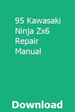 95 kawasaki ninja zx6 repair manual. - Baixar manual azamerica s922 em portugues.