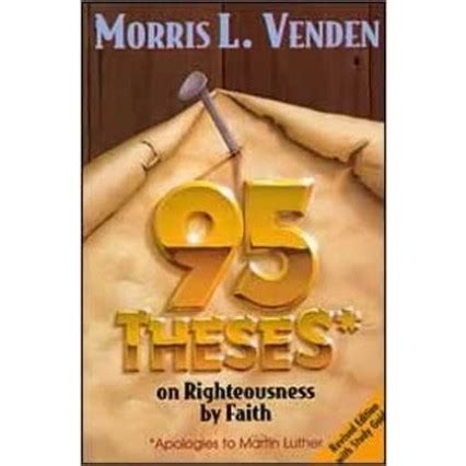 95 theses on righteousness by faith with study guide. - Puolueiden kannatusosuuksien estimoinnin tarkkuus demingin vyöhykepoiminnassa.