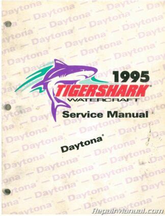 95 tiger shark daytona service manual. - User manual kawasaki tj35e my manuals.