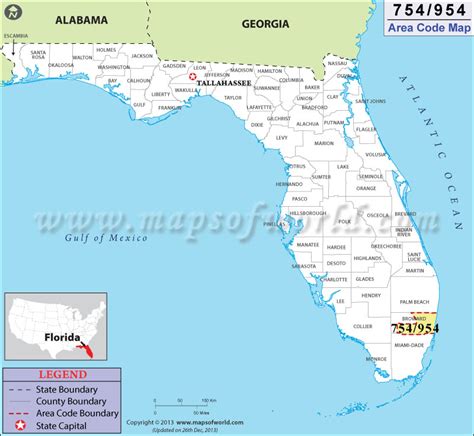 954 area code florida