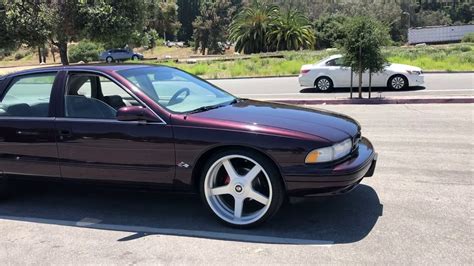 96 impala ss on 22s. A quick shot of another one of my brother's projects. 22 inch swangas on the 96 Impala SS 