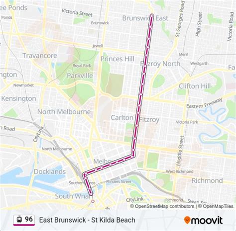 96 Tram Route