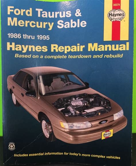 Read Online 96 Ford Taurus Repair Manual Pdf Pdf 