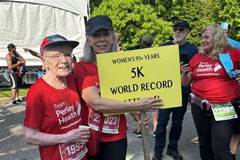 96-year-old Ottawa woman breaks 5K race record