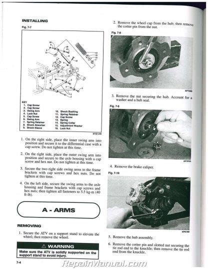97 arctic cat bearcat 454 manuel de réparation. - Massey ferguson mf 290 diesel operators manual.