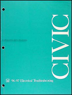 97 honda civic electrical troubleshooting manual. - Behavior a guide for practitioners an issue of veterinary clinics.
