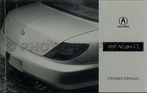 Full Download 97 Acura Cl Repair Manual 