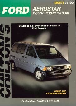 Download 97 Ford Aerostar Owners Manual 