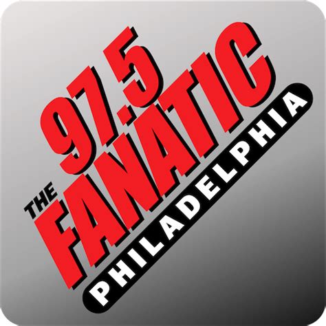 97.5 philadelphia. 97.5 The Fanatic, WPEN, is a sports radio station that covers local and national sports, featuring big-time hosts and star interviews. It is home to the Notre Dame, College Football National Championship Game, the Philadelphia Flyers, and the Philadelphia 76ers. 