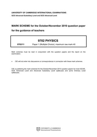 Download 9702 Igcse Only Question Paper 