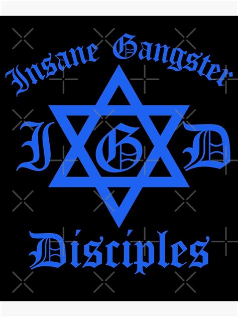 The Gangster Disciples use two crossed pitc