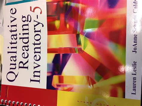 Full Download 9780137019236 Qualitative Reading Inventory 5Th Edition 