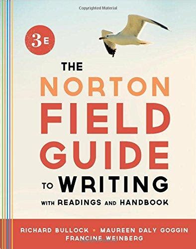 9780393919592 the norton field guide to writing with. - Zeks hps air dryer maintenance manual.