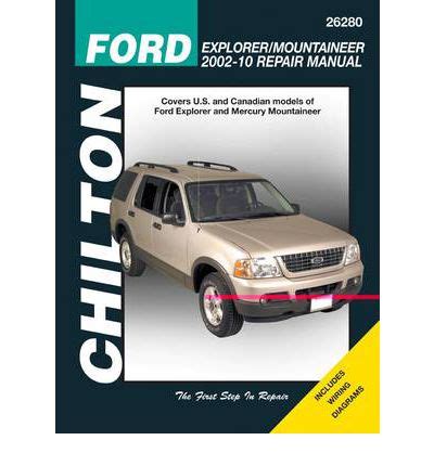 98 ford explorer chilton repair manual. - Teile handbuch für panhead harley davidson.