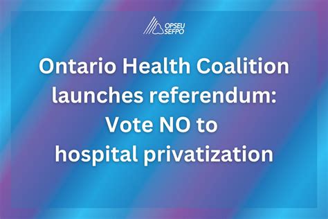 98 percent of Kingston voters say ‘no’ to privatizing healthcare in Ontario
