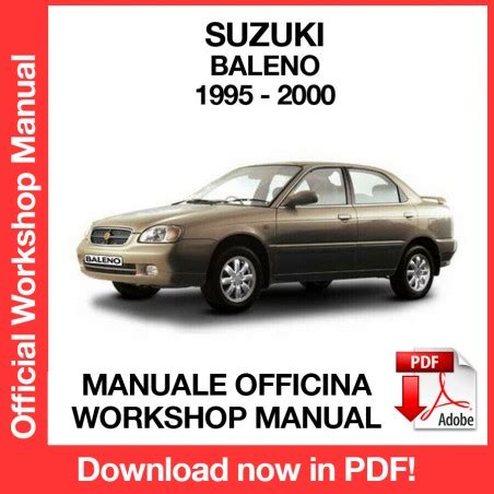 98 suzuki baleno manuale di servizio. - Repair manual for 1998 subaru forester.