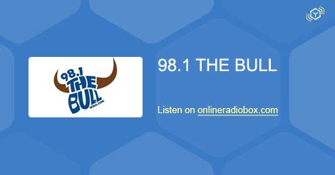 98.1 the bull. Things To Know About 98.1 the bull. 