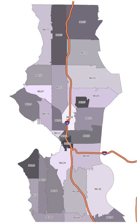 98109 Seattle, WA Zip Code Map - MapQuest