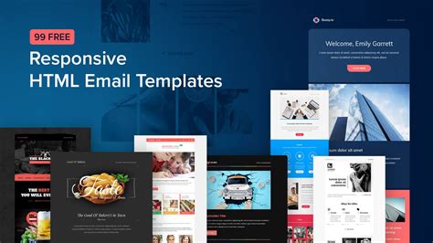 99+ Free Responsive HTML Email Templates to Grab in 2022 GM Blog
