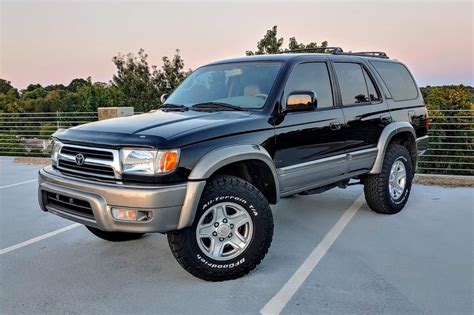 1999 Toyota 4Runner. Limited 4dr SUV. $6,550. great price. $4,660 below market. 230,039 miles. No accidents, 1 Owner, Personal use only. 6cyl Automatic. …