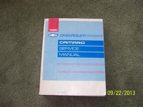 99 Camaro Factory Service Manual