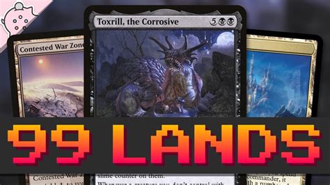 99 Land Commander Deck No Joke Powerful - YouTube