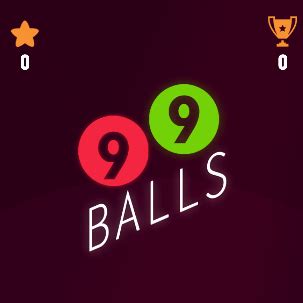 Play the novel game 99 Balls, which combines gameplay from Breakout and Bubble Shooter. Before the numbered balls reach the bottom of the screen, you must eliminate them in this game. Each ball is marked with a number that represents the quantity of hits needed to completely destroy it.. 